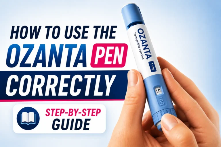 How to Use the Ozanto Pen Correctly | Step-by-Step Guide